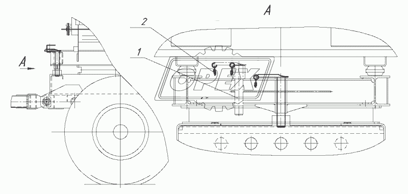 8560-2801230-06 Установка фиксатора